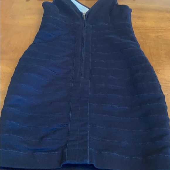 Express fitted denim dress - Picture 2 of 4